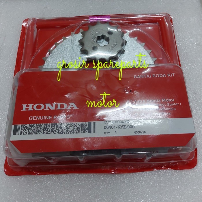 Gear Set Gir Paket Set Supra X 125 Fi Supra X 125 Helmin Fi Kyz