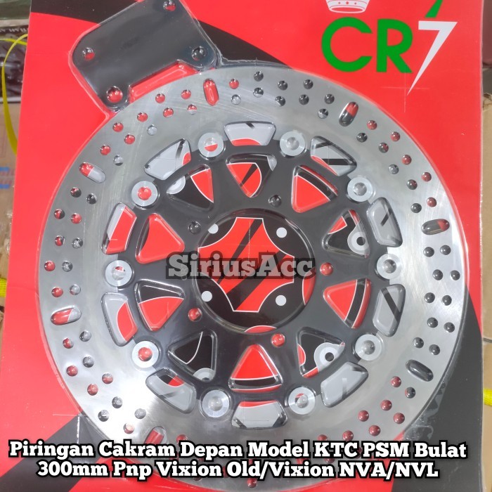 Piringan Cakram Depan Vixion Model Tzm Psm Tacobell Plus Breket 300Mm