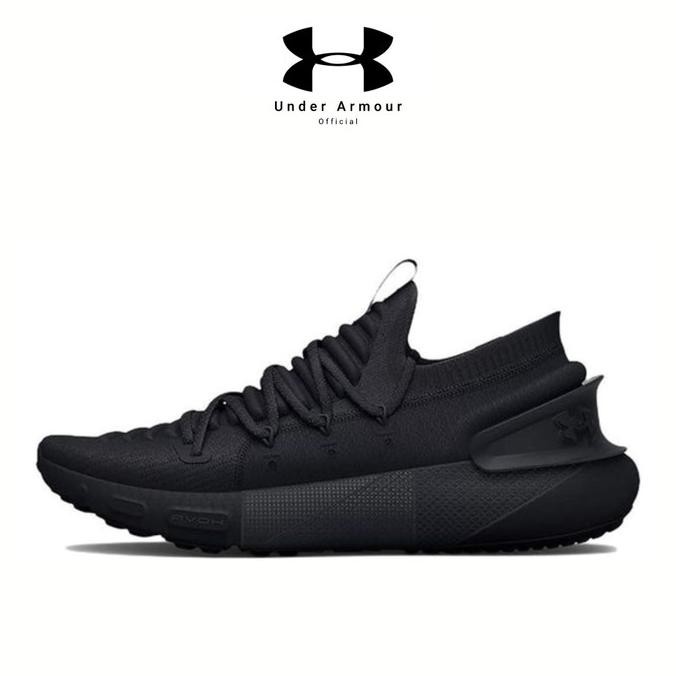 Sepatu Under Armour HOVR Phantom 3 " Triple Black "