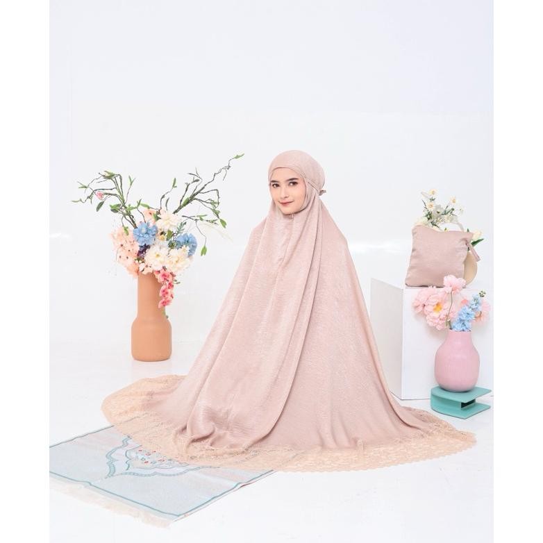 Mukena Santorini Renda Besar Jumbo by Fahijablove