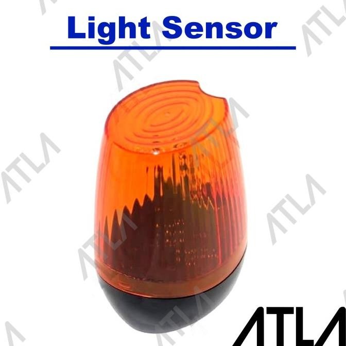 Lampu Penanda Sensor Buka Tutup Pintu Pagar Otomatis Dorong Kupu-Kupu