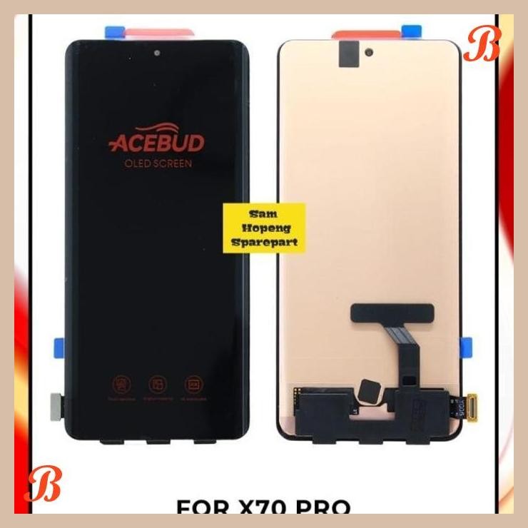 [SAM] LCD TOUCHSCREEN OLED ACEBUD COMPATIBLE VIVO X70 PRO