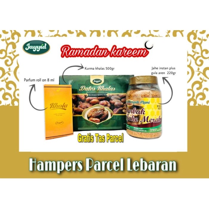 

New! Parcel Ramadan Produk Jayyid / Paket Hampers Parcel Lebaran Herbal - A01 Idul Fitri