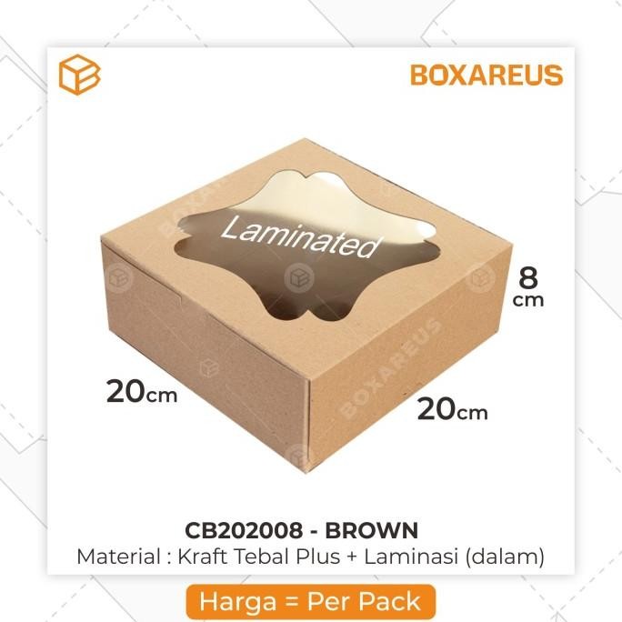 

Dus Kue Cake Box Kotak Packaging Kemasan - Cb202008 Stok Terbatas
