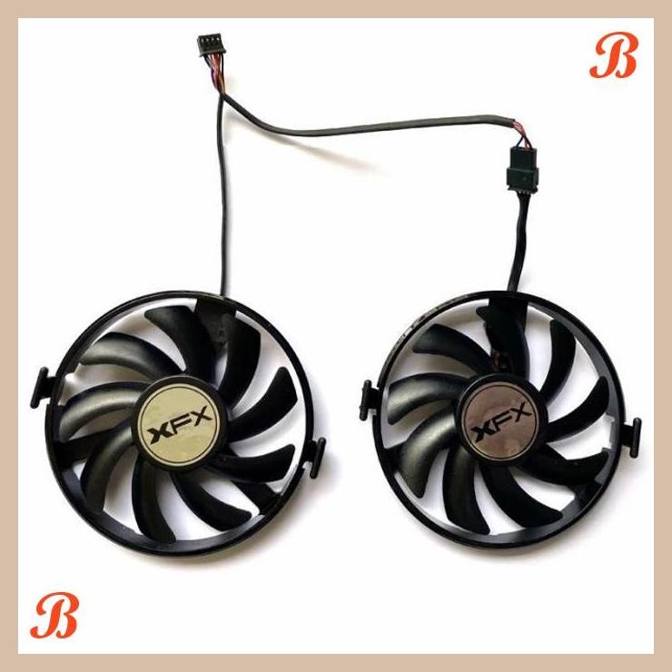 [SRP] FAN KIPAS VGA XFX 95MM 4PIN R9 390 380 360 370X RX 460 560 UNIVERSAL