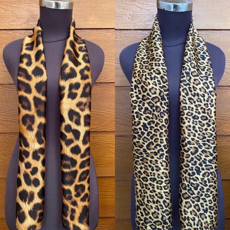 21-28 Syal Wanita Motif Scarf Leher Scraft Import Korea Fashion Polos
