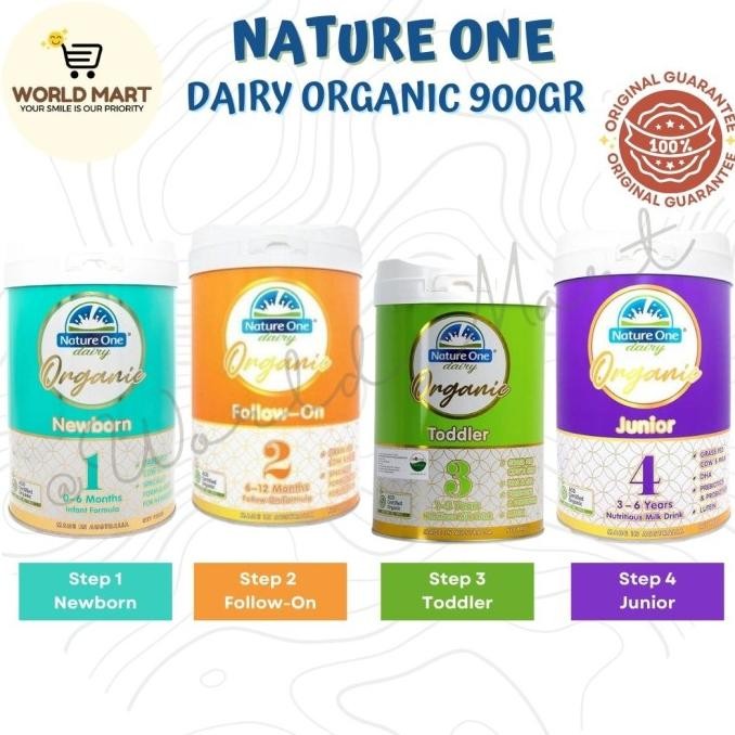 Nature One Dairy Organic Formula Milk Step 1-4 / Nature One Dairy Formula Milk