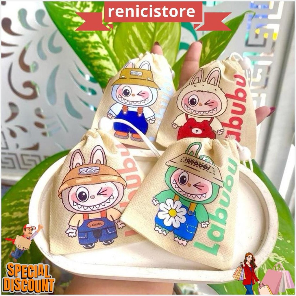 

Amplop Pouch Serut Lebaran Terbaru 2025 Isi 10 - Pouch Serut Lebaran Labubu Original Produk