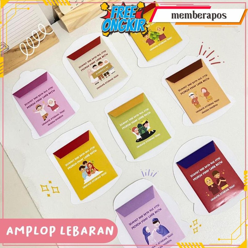 

Afreta Kraf Amplop Lebaran 3D 2025 - Amplop Idul Fitri 2025 Termurah Banget