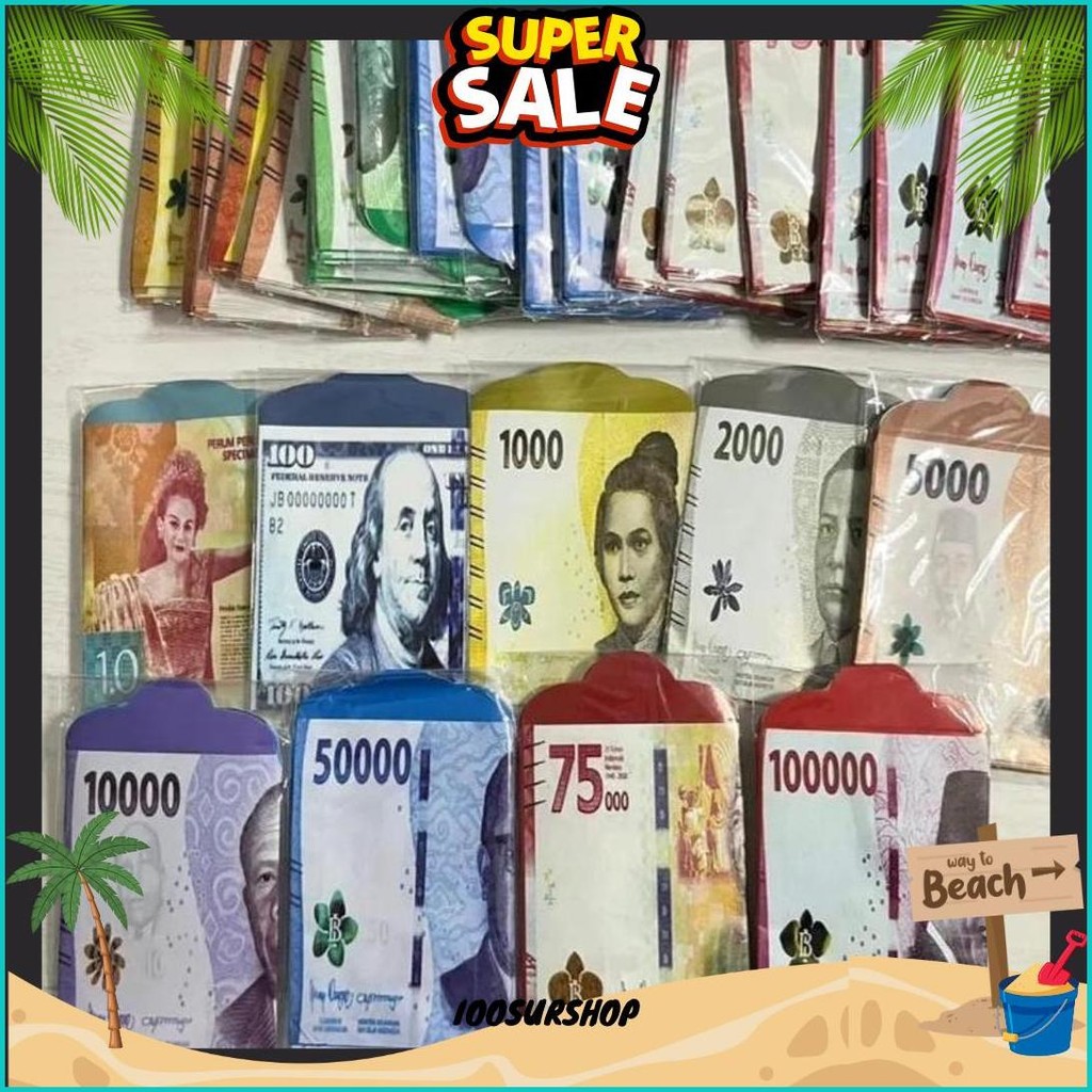 

10Pcs Amplop Lebaran Motif Uang / Atm Idul Fitri Termurah Gratis Ongkir