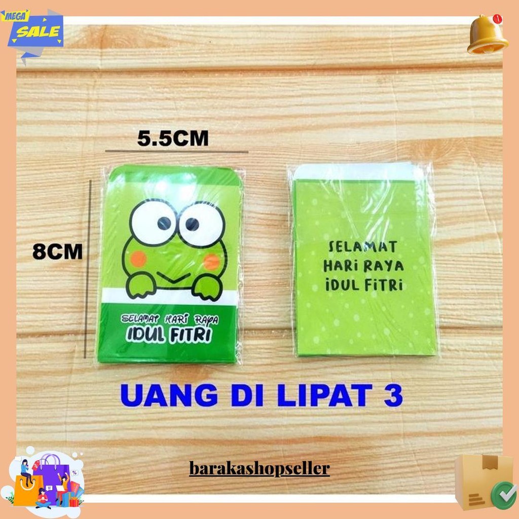 

Delunashop Amplop Lebaran Kecil Ukuran 5,5 X 8Cm Karakter Lucu Animasi / Amplop Lebaran Snack(1 Pack 10 Pcs Dengan Motif Gambar Sama) 2025 Siap Kirim