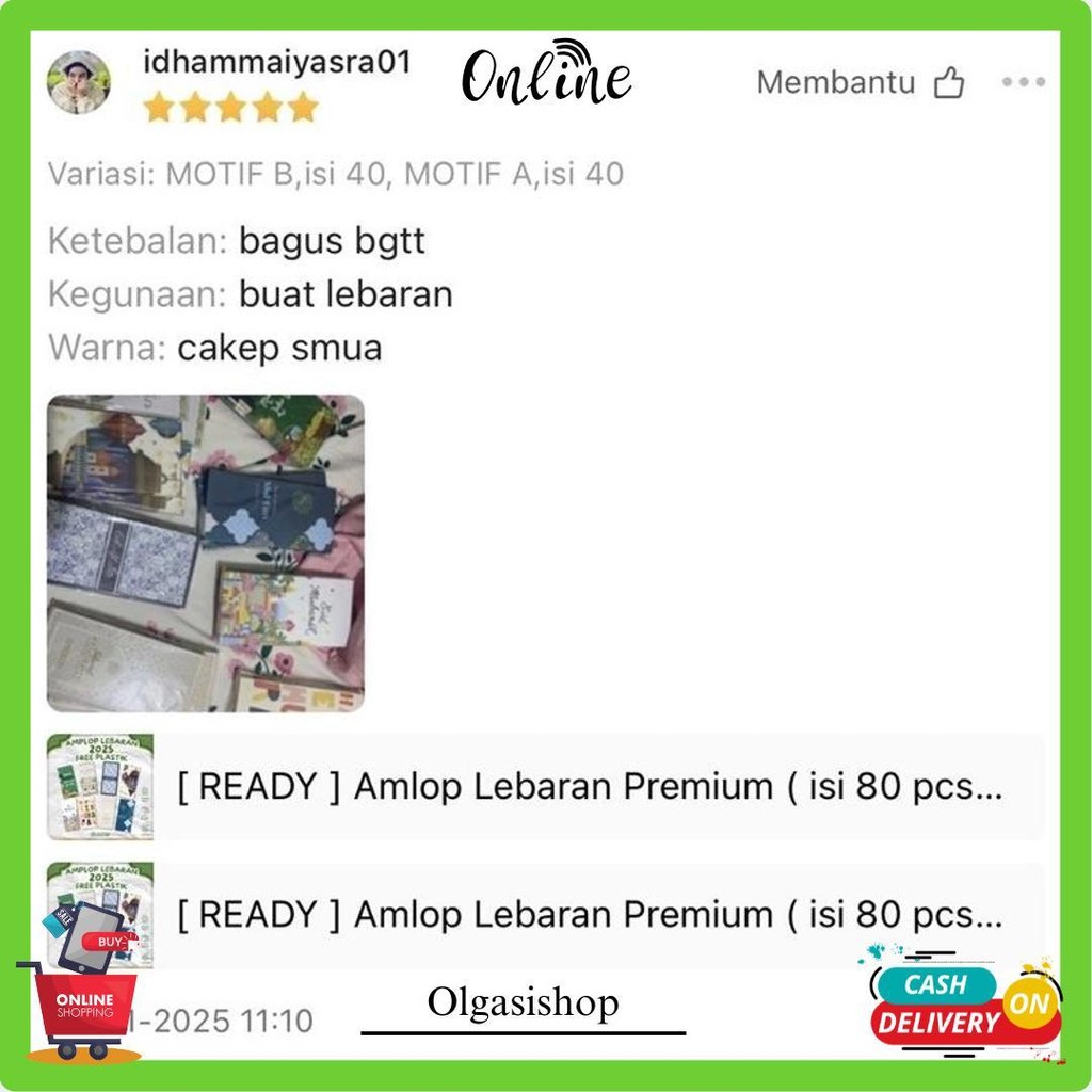 

[Ready Stok] Amplop Lebaran Exclusive Premium Super Tebal / Amplop Idul Fitri / Amplop Hari Raya / Angpao Lebaran Termurah Banget