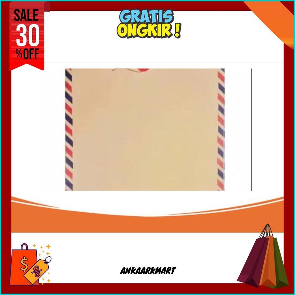 

Amplop Coklat Tali 310 Ukuran Folio ( Isi 50 Lembar ) Gratis Ongkir