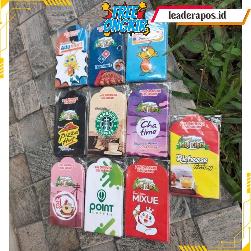

(10 Pcs) Amplop Lebaran Medium Viral Murah Snack Siap Pakai 2025 Bisa Cod
