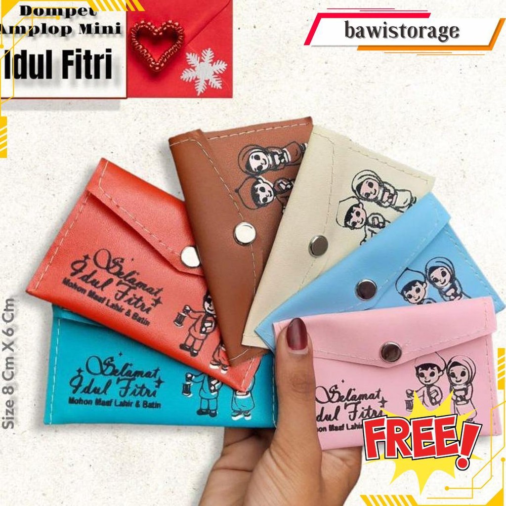 

[ 12 Pcs ]Mini Dompet Amplop Lebaran / Idul Fitri Per Pack Isi 12Pcs Bisa Cod Original Produk