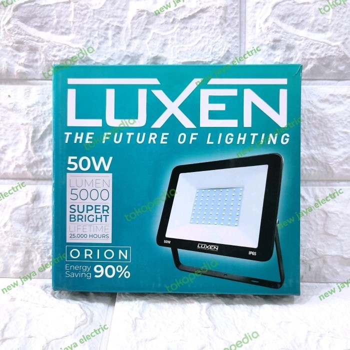 Lampu Tembak / Lampu Sorot 50W Led Luxen Ip65 Orion Led Flood Light