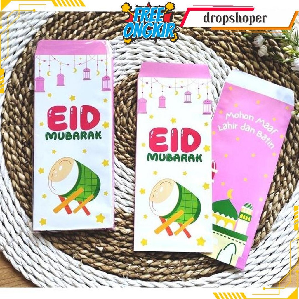 

Amplop Lebaran Panjang Amplop Lebaran Besar Motif 2025 - Isi 10 Termurah Banget