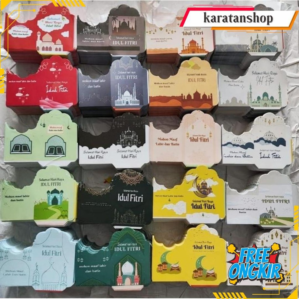 

[Medium] Harga Per 100 Lembar | Amplop Lebaran Viral Ukuran Medium Glosy Motif Yg Lagi Viral Termurah Banget