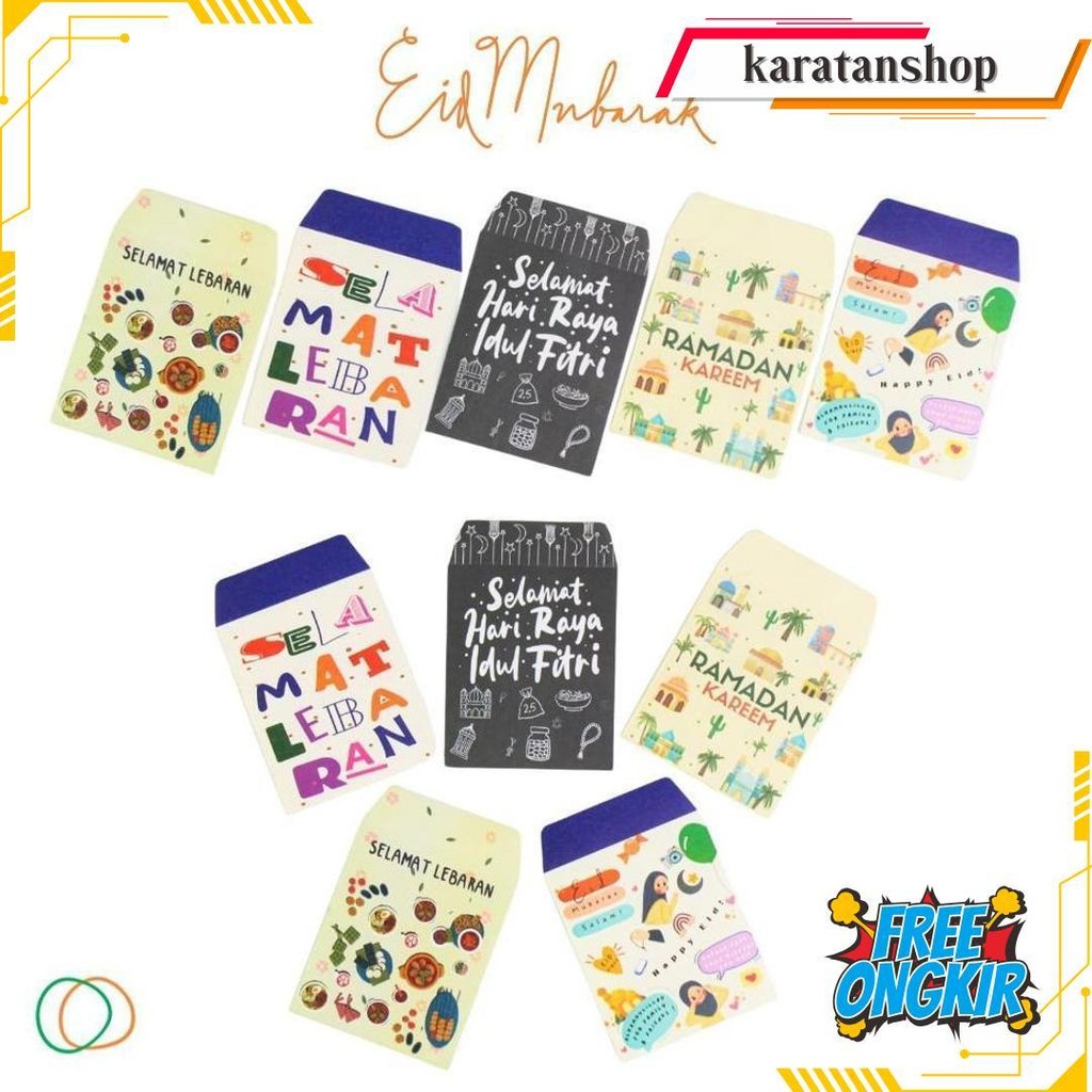 

Isi 10 Pcs Amplop Lebaran Panjang ,Amplop Angpau,Amplop Thr Terlaris