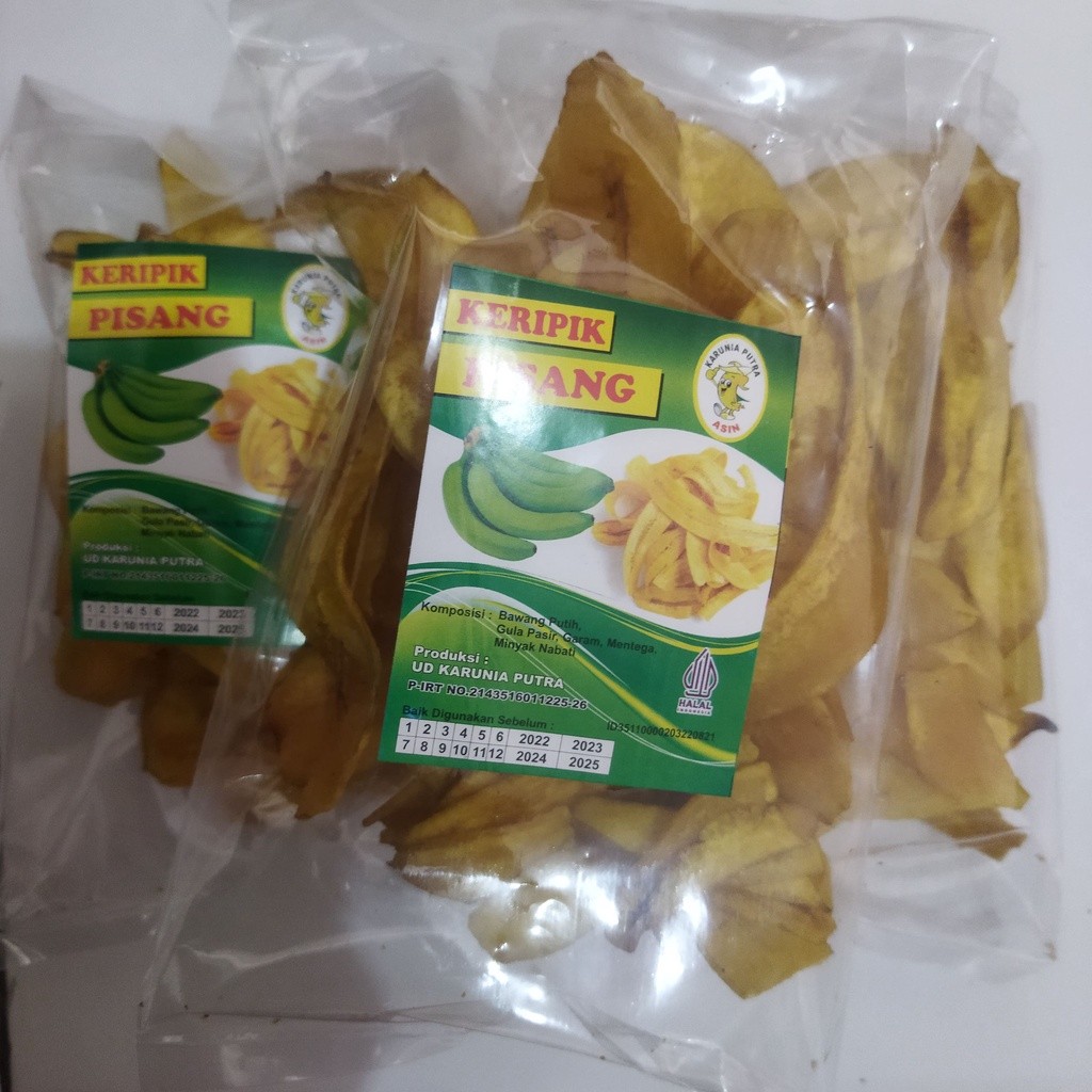 TERMURAH Keripik Pisang Manis "Karunia Putra" 50gr