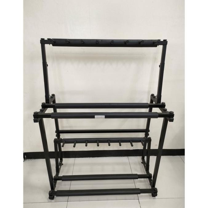 RAK GITAR ELEKTRIK AKUSTIK STAND GITAR ISI 5 7 9 14 BESI BUSA
