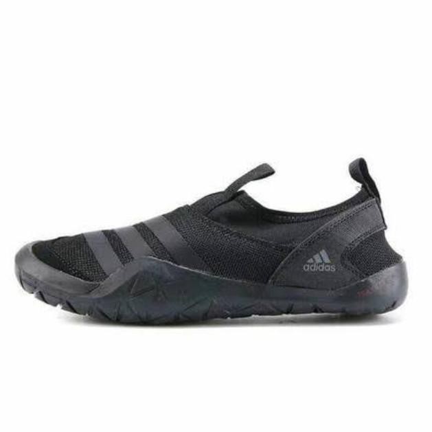 ADIDAS JAWPAW SLIP ON BLACK ORIGINAL Terlaris