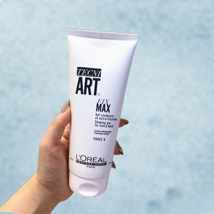 HOT SALE! GEL LOREAL TECNI ART FIX MAX 200ml gel rambut bening hold strong 200 ml L'OREAL gel fixmax