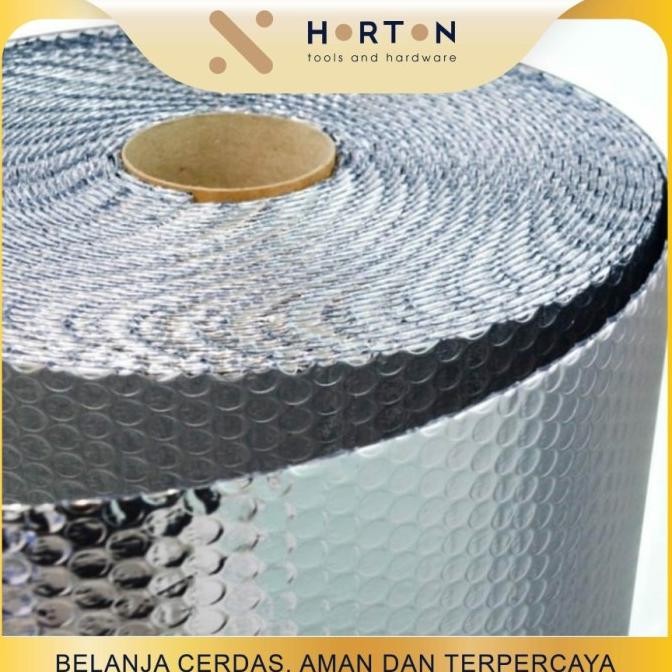Aluminium Foil Bubble ROLL// Insulasi Atap // Peredam Panas Atap ROLL