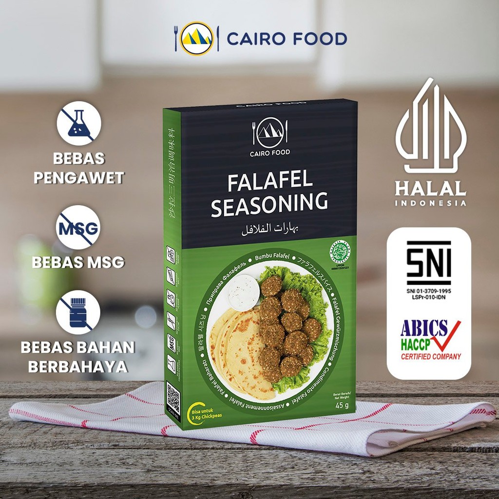 

Bumbu Falafel Non MSG - Cairo Food