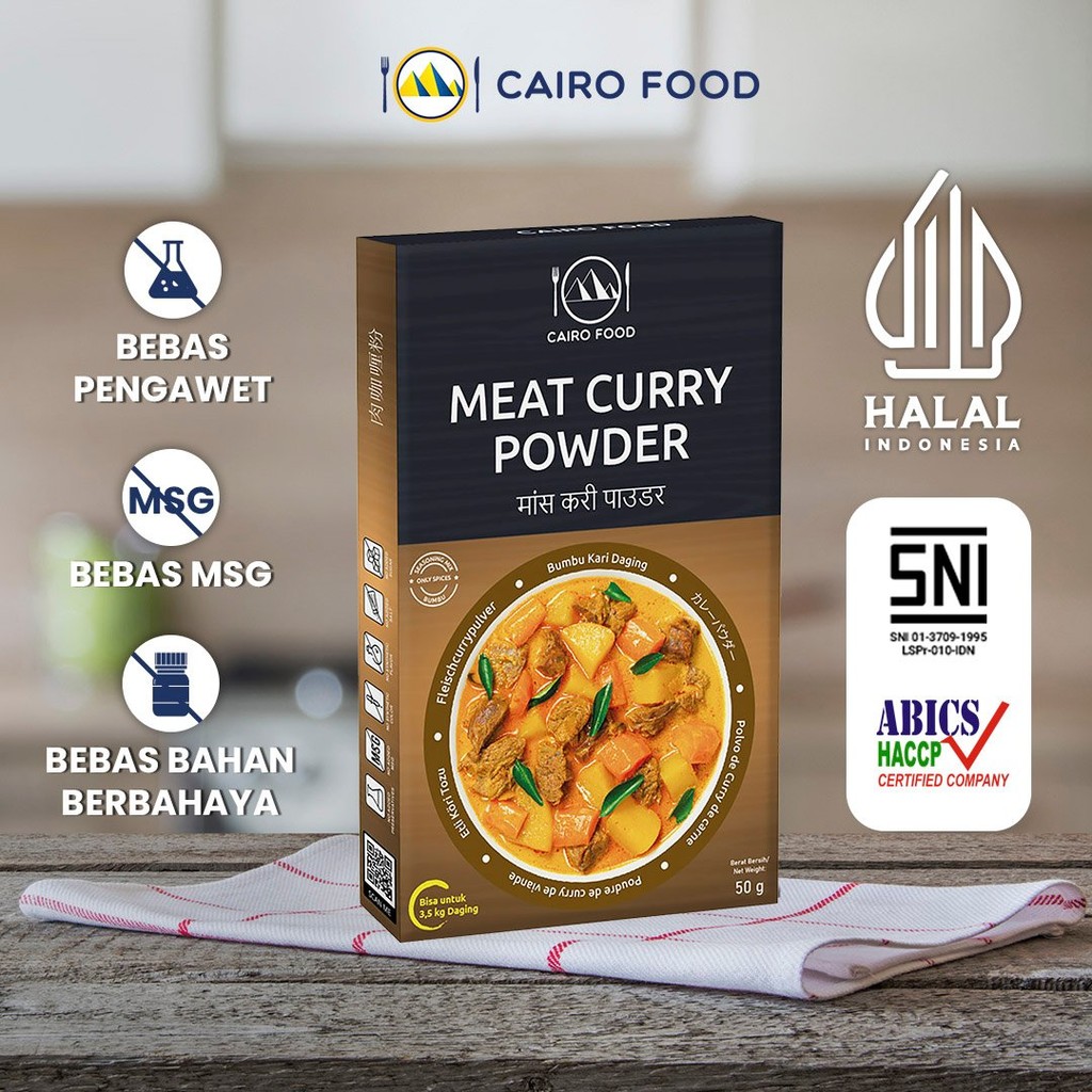 

Bumbu Kari Daging Non MSG - Cairo Food