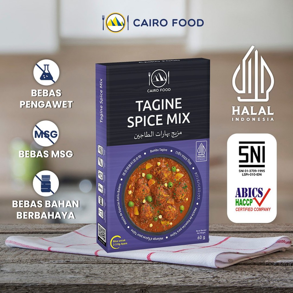 

Bumbu Tagine Non MSG - Cairo Food