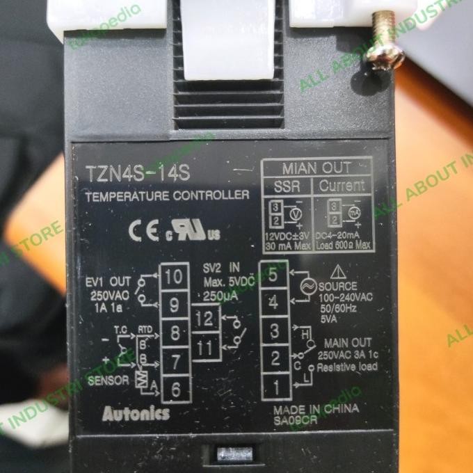 TEMPERATURE CONTROLLER AUTONICS TZN4S-14S / TZN4S14S TZN4S 14S AUTONIC