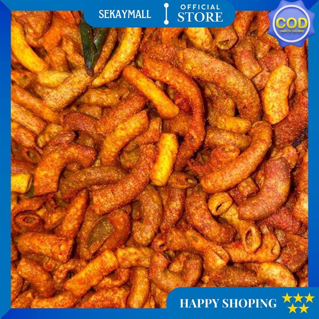 

Makaroni Bantat Pedas Daun Jeruk 1 Kg Kiloan Cemilan Pedas Aveeva D Best Seller