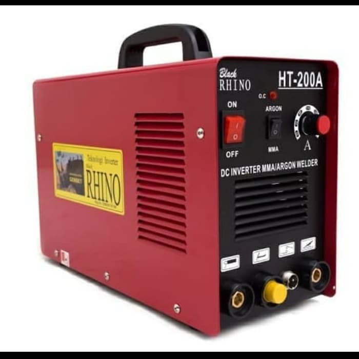 RHINO HT-200 Mesin Las Argon TIG HT200 trafo las stainless