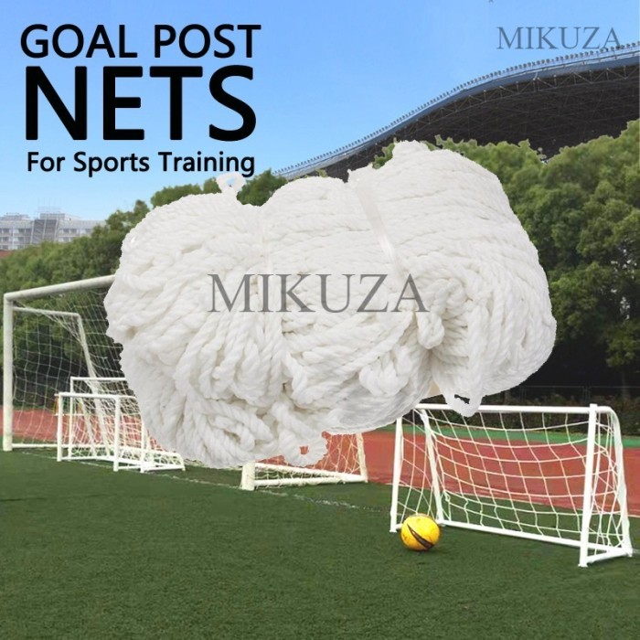 Professional 2x3m Jaring Gawang Sepak Bola / Futsal Jaring Gawang 4mm