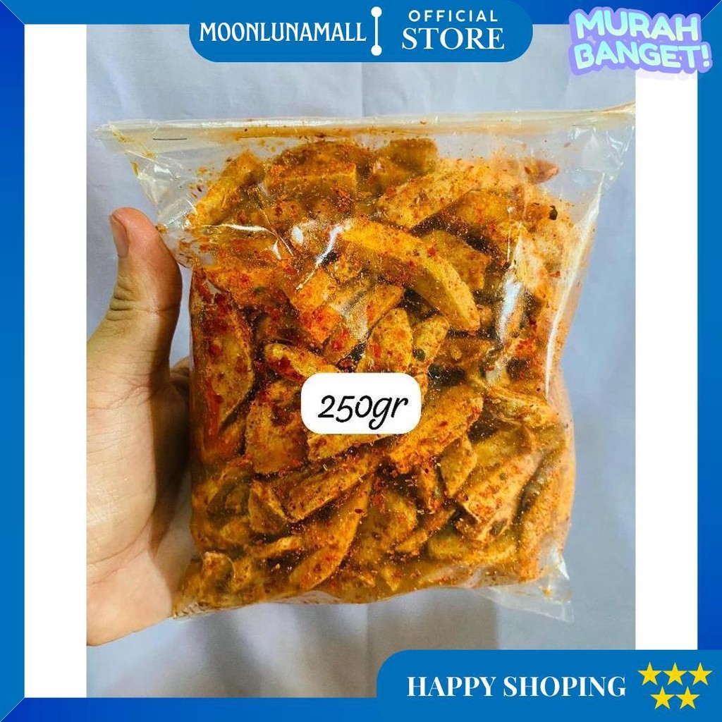 

Basreng Pedas Daun Jeruk Bumbu Melimpah/Basreng Original Daun Jeruk Kemasan 500Gr 250Gr 100Gr D Promo 10.10