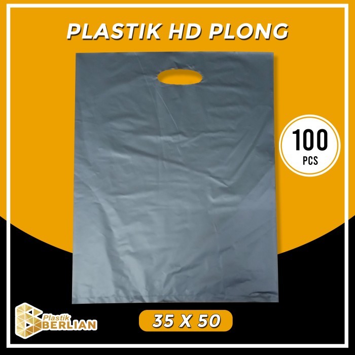 

Plastik Hd Plong 35 X 50 Cm Shopping Bag / Plastik Packing - Silver