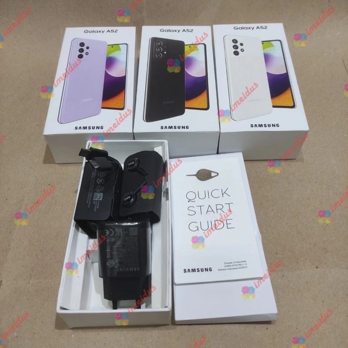 

Box Kotak Dus Samsung A52 Full Set
