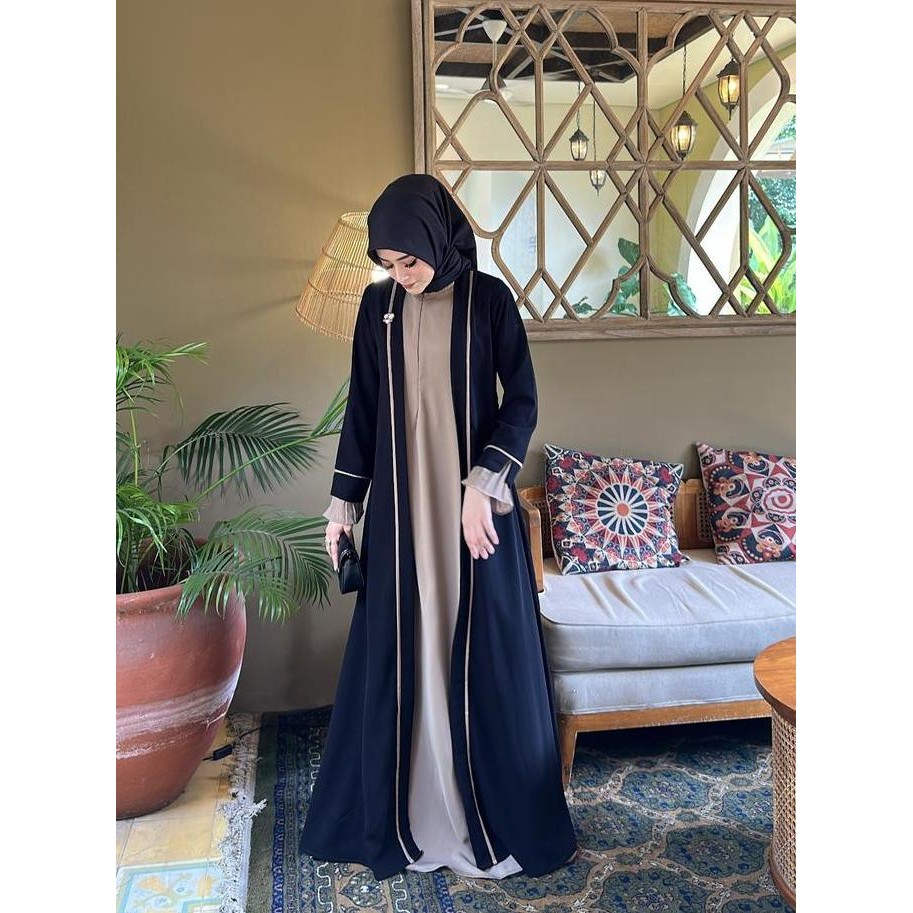 Nadeea.Id_ Kirana Abaya Gamis Syari Elegan Best Seller