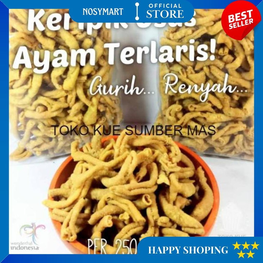 

Keripik Usus 250 Gr / Kripik Usus Ayam / Keripik Usus Kiloan / Keripik Usus Asin Gurih / Pedes Daun Jeruk D Termurah