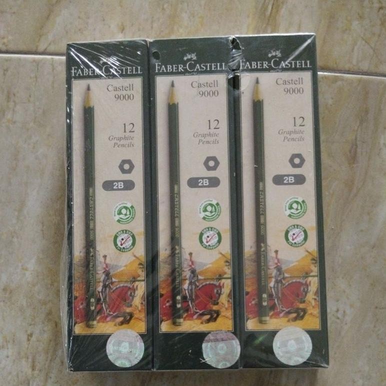 

Discount (Paket Hemat) Pensil 2B Faber Castell Per 6 Pack