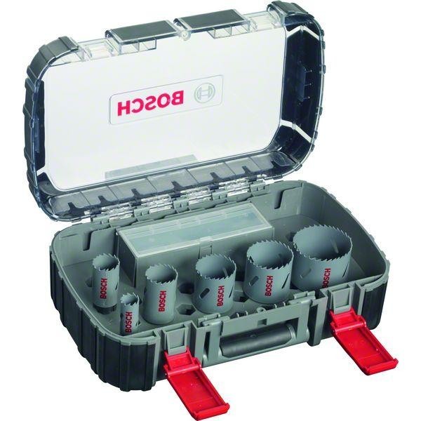 HOT SALE BOSCH BIM Hole Saw - 11 pcs Electricians's Set 22-65mm Mata Bor Gergaji Lubang