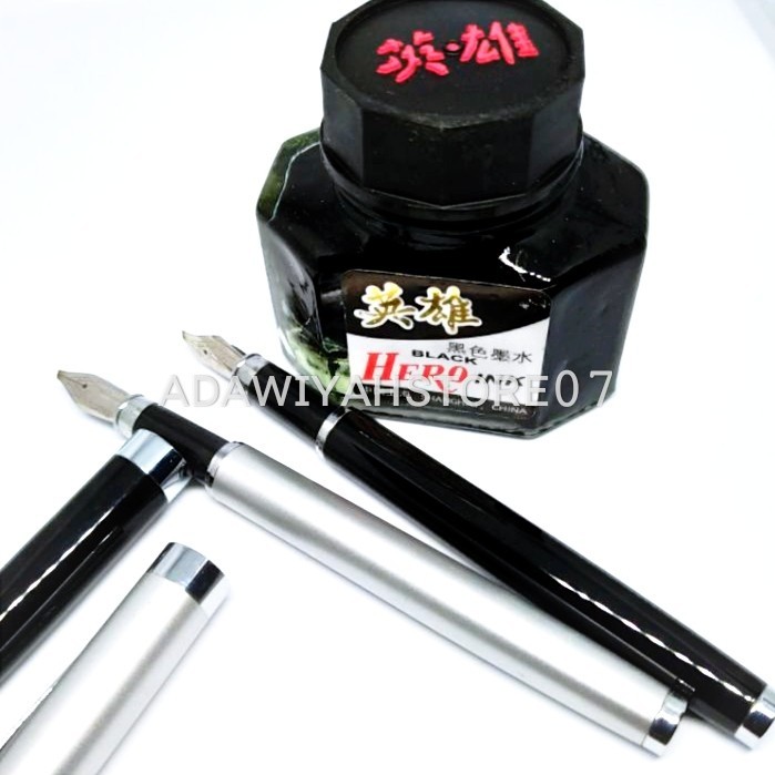 

TERBARU! fountain pen ink converter Kaligrafi Nib 1,5 Mm tinta hero
