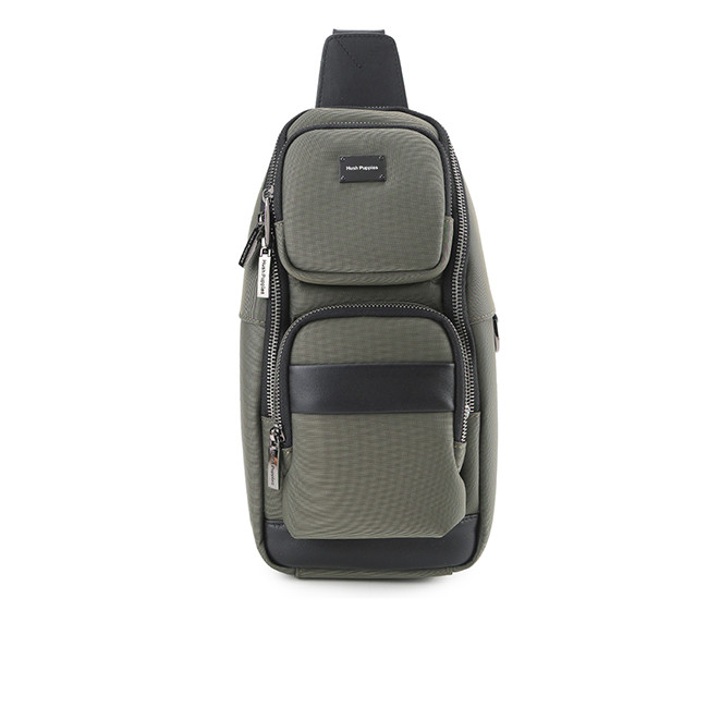 Hush Puppies Tas Pria Timothy Chest Bag Khaki