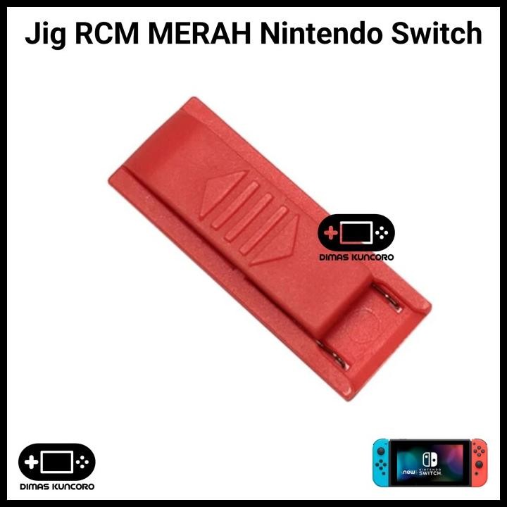 Terlaris Jig Rcm Merah Nintendo Switch Custom Cfw Tool Sakelar Loader Good Quality