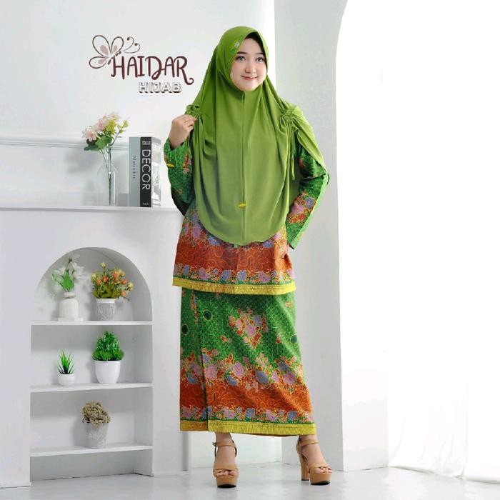 Jilbab Muslimat Nu Serut Samping Jumbo- Jersey Premium Tebal - Pita, Nyaman