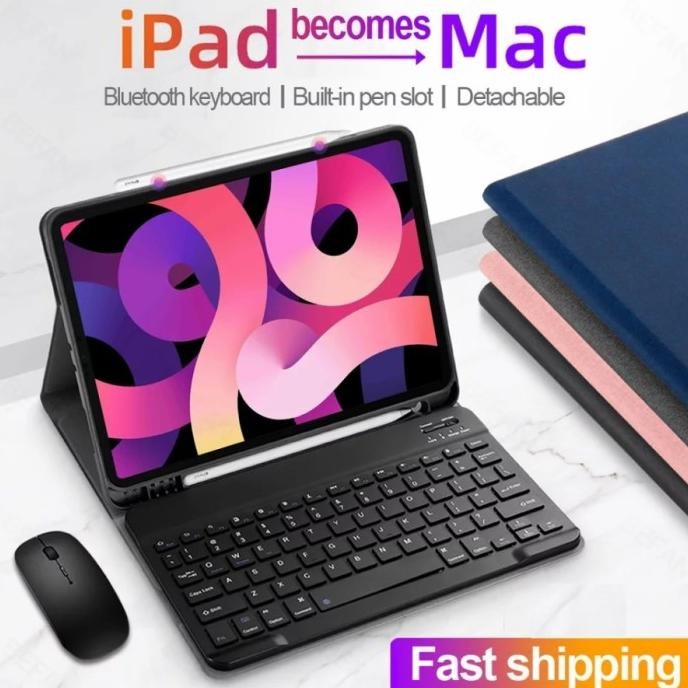 Terlaris ipad mini 5 2019 Book Cover KEYBOARD Bluetooth Premium Case SALE