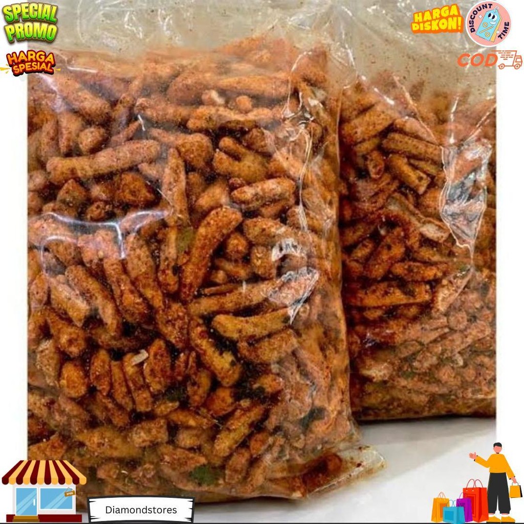 

Bumbu Melimpah Basreng 1Kg Basreng Pedas Daun Jeruk Bisa Cod Cemilan Snack Harga Murah D Sale