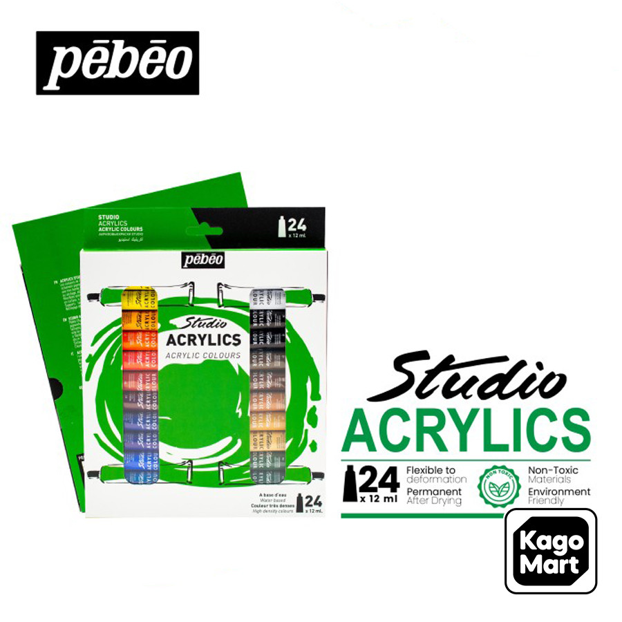 

Pebeo Acrylic Color Paint Tube Set Cat Akrilik