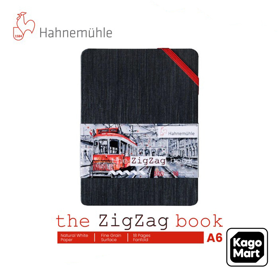 

Hahnemuhle The ZigZag Book Watercolor Paper Fanfold Kertas Cat Air